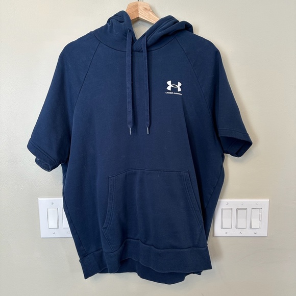 Under armour Short sleeve hoodie Mens L - Picture 2 of 2